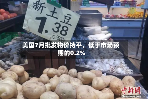 美国7月批发物价持平，低于市场预期的0.2%-第2张图片