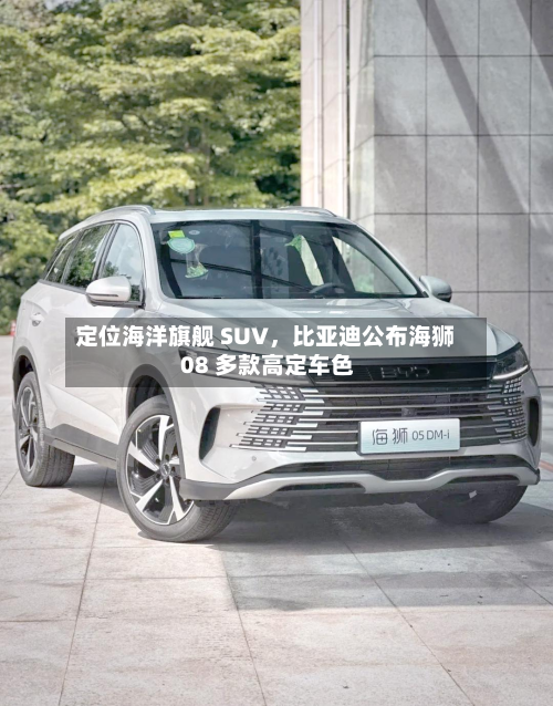 定位海洋旗舰 SUV，比亚迪公布海狮 08 多款高定车色-第2张图片